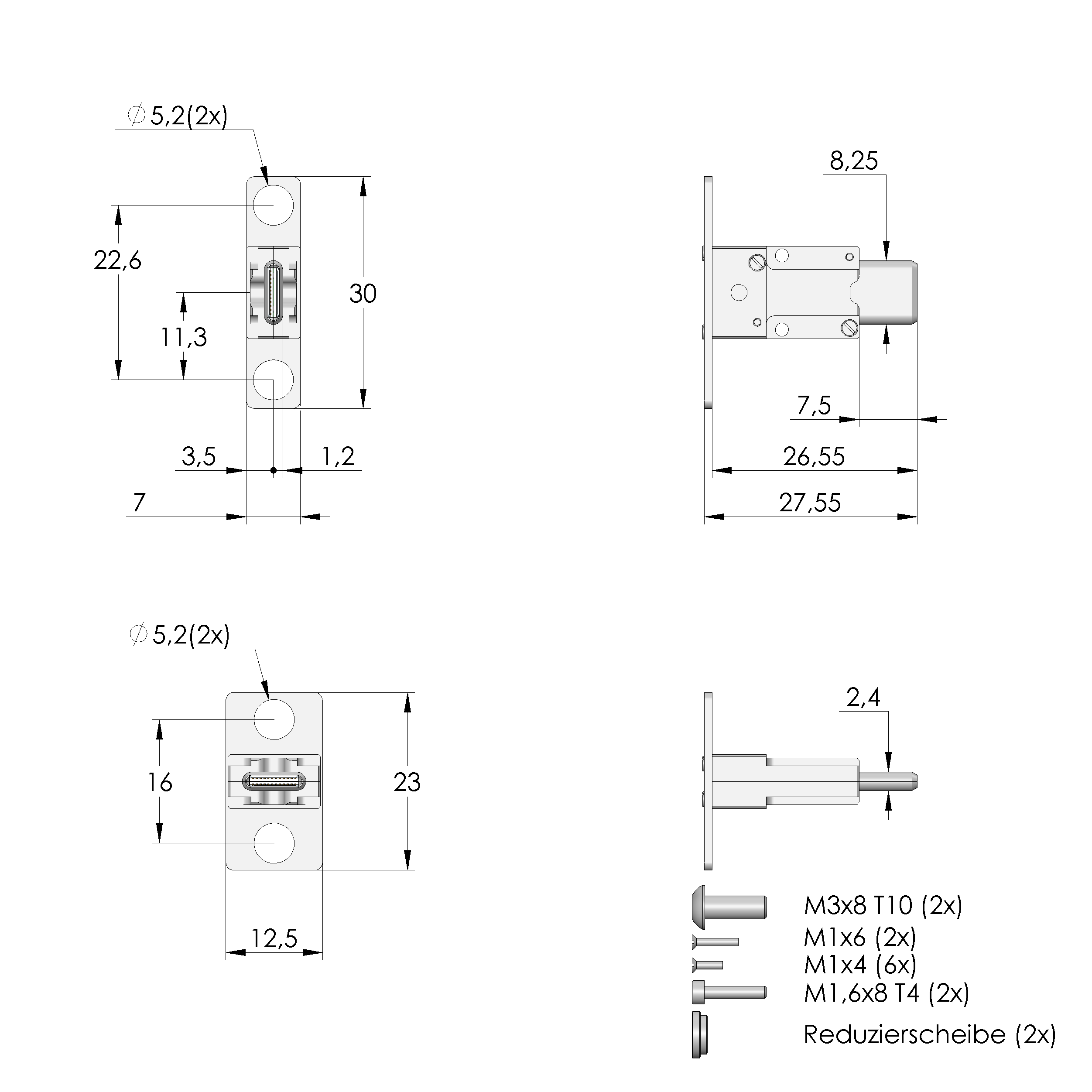 PS-USB3.1C-M-024-G5-B-02